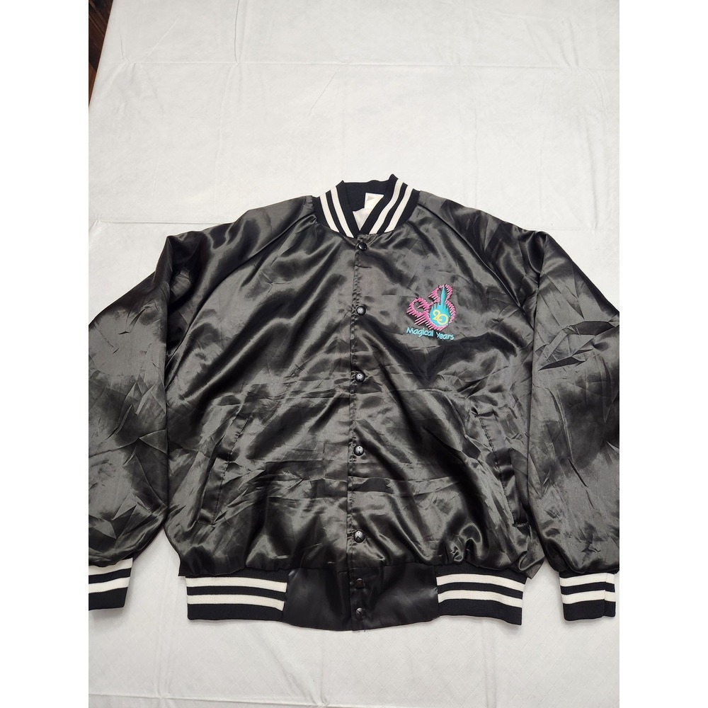 Vintage Disney Jacket Mens Large 20 Magical Years Walt Disney World USA 90s